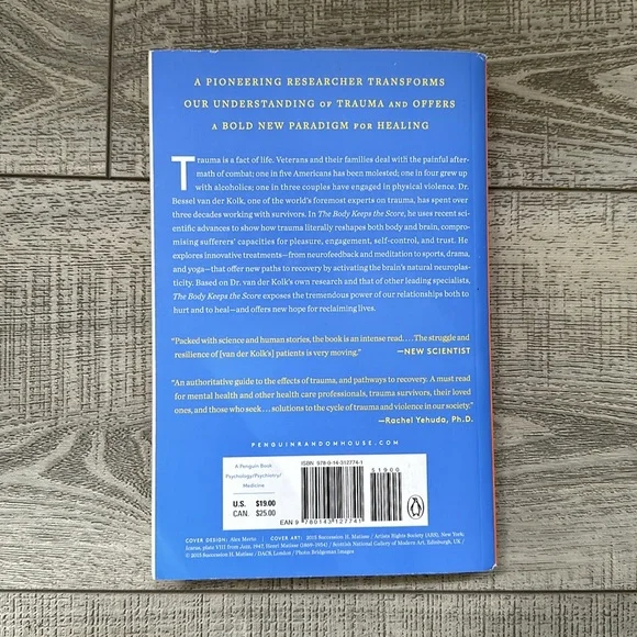 The Body Keeps The Score book - Picture 3 of 6